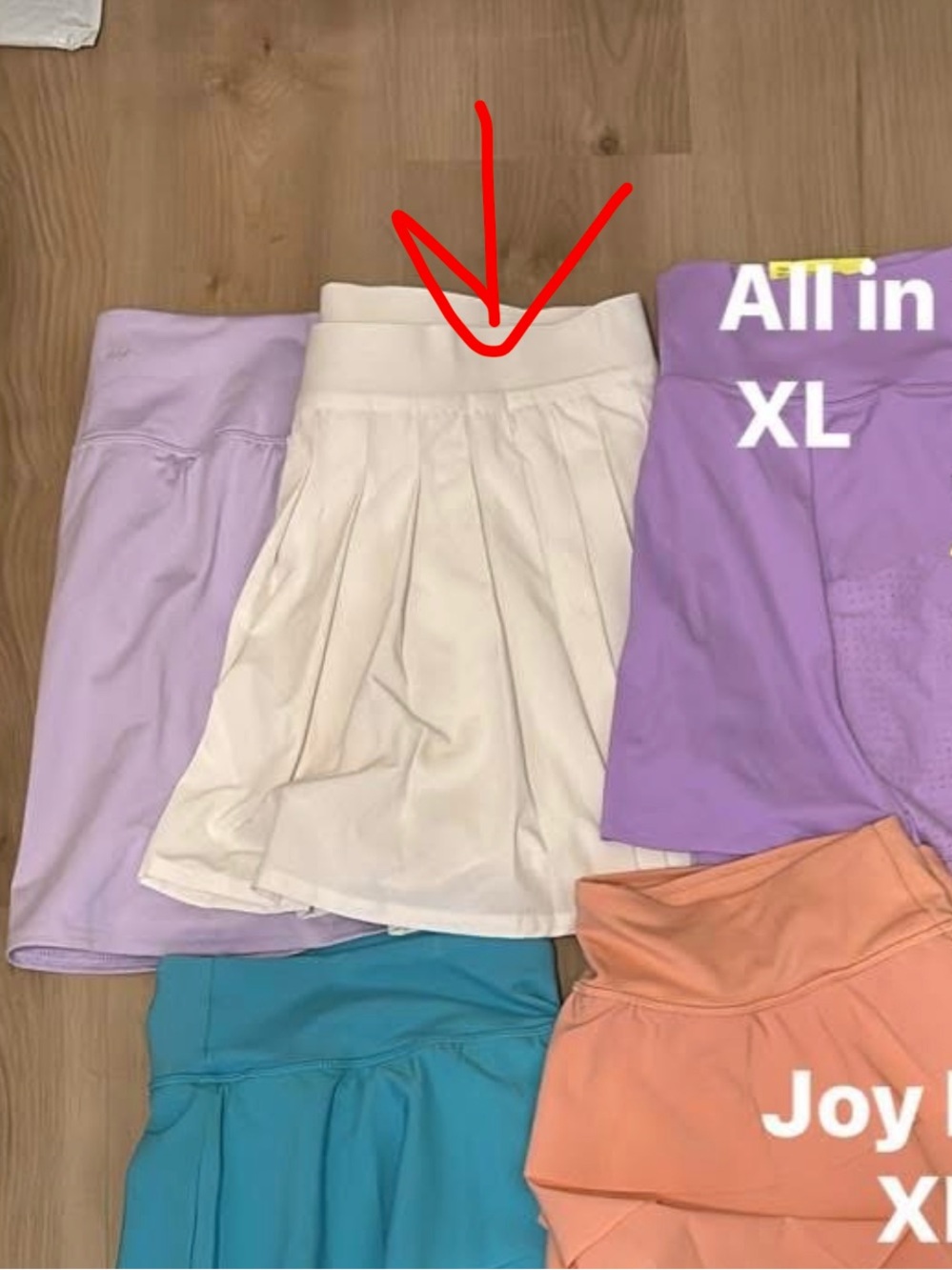 all in motion Lilac Active Skort